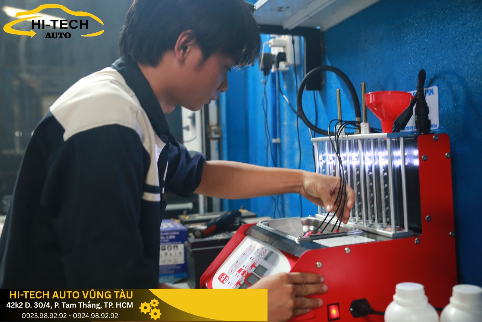 Vệ Sinh Kim Phun Nhiên Liệu Ô Tô